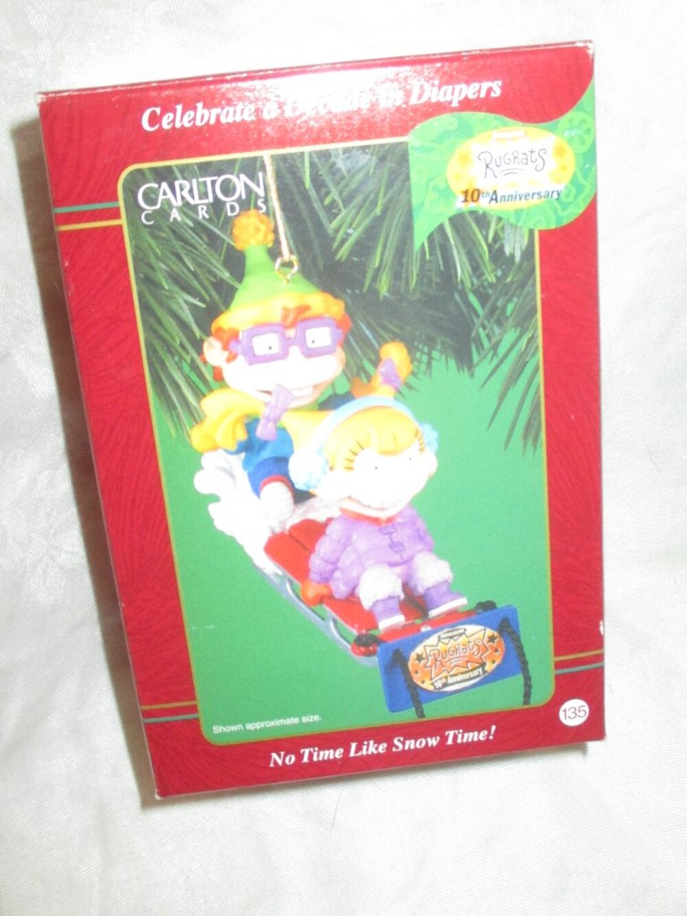 Heirloom Collection Carlton Cards Rugrats Ornament No Time Like Snow Time 2001